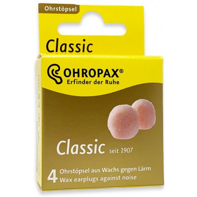 Chránič sluchu Ohropax Classic 4 ks – Hledejceny.cz