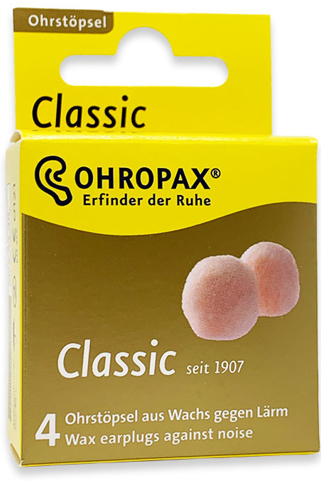Chránič sluchu Ohropax Classic 4 ks od 49 Kč - Heureka.cz