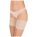 Sesto Senso Thigh Bands krajka pás na stehna béžová – Zboží Dáma