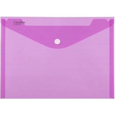 Spisovka na dokumenty s drukem A4 Opaline, růžová – Zboží Živě