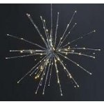 LED vánoční osvětlení FIREWORK EGLO stříbrná ocel a plast 120xLED 0,06W 411053 | Nakup světlo – Hledejceny.cz