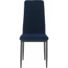 Jídelní židle Kondela Coleta Nova Velvet modrá / černá