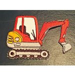 í Nažehlovací nášivky pro kluky Barva: bagr 6,5x8,5cm – Hledejceny.cz