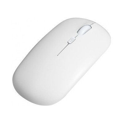 AppleKing matná Bluetooth bezdrátová myš - bílá – Zboží Živě