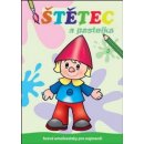 Šikulka Štětec a pastelka zelené Omalovánky A4