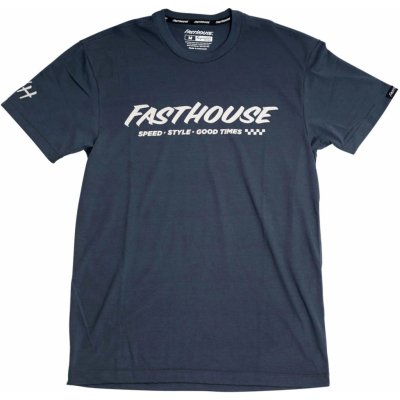 Fasthouse Logo Tee Indigo