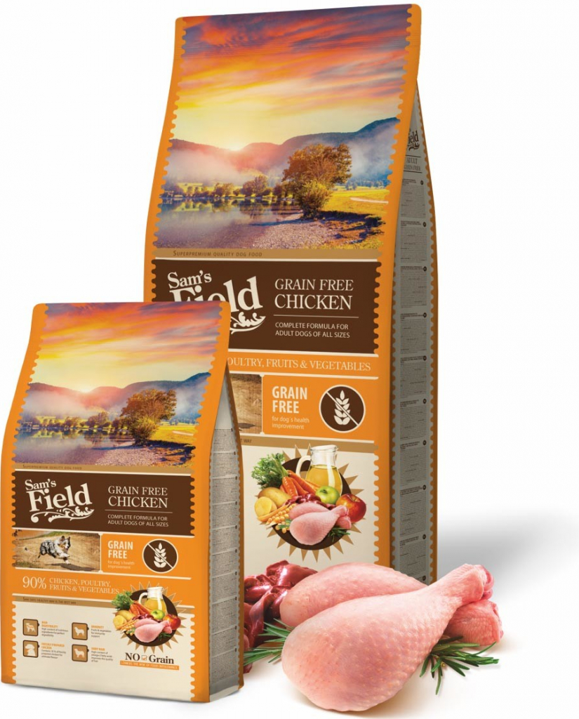 Sam\'s Field Grain Free Chicken 15,5 kg