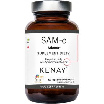 Kenay SAM-e S-denosyl-L-methionin 120 kapslí – Hledejceny.cz