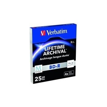 Verbatim BD-R 25GB 4x, slim box 3ks (43827)