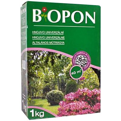 BIOPON hnojivo na okrasné rostliny univerzální 1 kg – Zboží Mobilmania