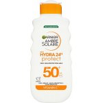 Garnier Ambre Solaire Hydra 24h Protect Opalovací mléko SPF50 175 ml – Zboží Dáma