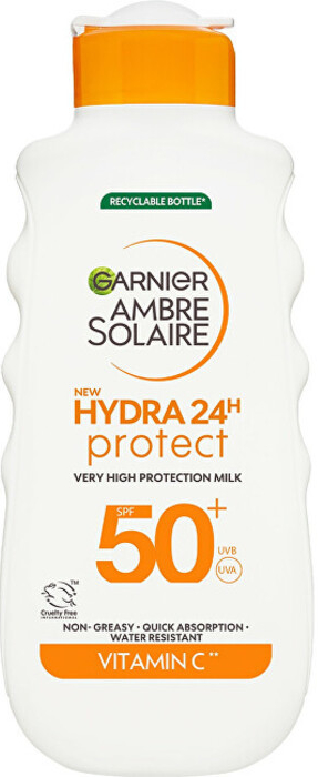 Garnier Ambre Solaire Hydra 24h Protect Opalovací mléko SPF50 175 ml