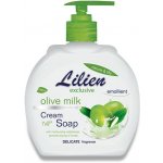 Lilien Olive Milk tekuté mýdlo dávkovač 500 ml – Zboží Dáma