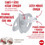 Nuk šidítko Star Den a Noc 2ks/box holka růžová – Zboží Dáma