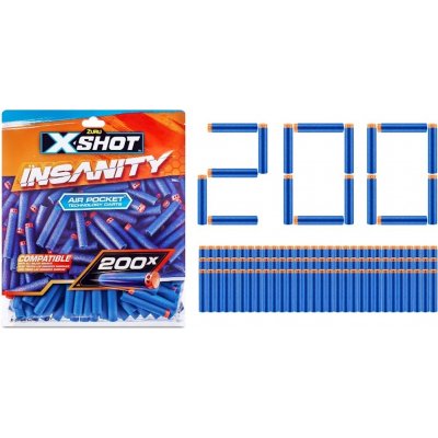 X-Shot XShot ŠípyAir Pocket Technology 200 ks. 36624 – Zboží Mobilmania