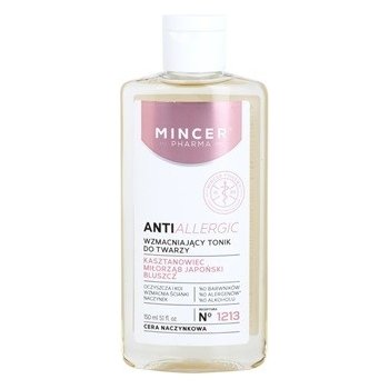 Mincer Pharma AntiAllergic N°1200 posilující tonikum pro citlivou pleť se sklonem ke zčervenání N ° 1213 (Chestnut, Ginkgo Biloba, Ivy) 150 ml