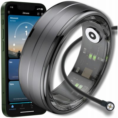 ZeeTech SmartRing R06 velikost 23 černý – Hledejceny.cz
