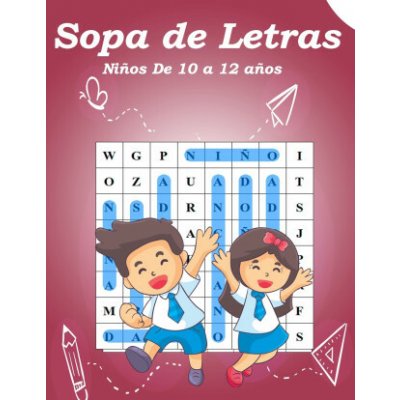 Sopa de Letras Ninos De 10 a 12 anos G.F.F – Hledejceny.cz