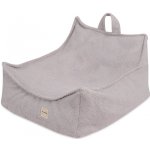 PLUSH NEST Dětské čtvercové křesílko Puffy 77 × 67 × 50 cm Beránek šedé – Zboží Dáma