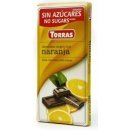 Čokoláda Torras Hořká s pomerančem 75 g