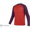 Cyklistický dres Endura Singletrack Fleece Aubergine