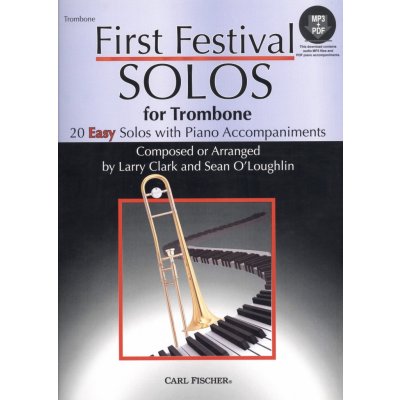 First Festival Solos + Audio Online / trombon pozoun + klavír PDF