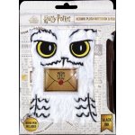 CurePink Poznámkový A5 blok s propiskou Harry Potter Hedvika 14,8 x 21 cm HP713524 – Zboží Živě