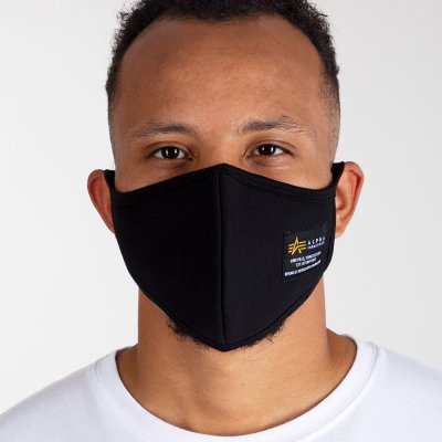 Alpha Industries rouška Heavy Crew Face mask černá – Hledejceny.cz