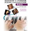 Noty a zpěvník Wise Publications Noty pro piano Easiest 5-Finger Piano Collection Adele