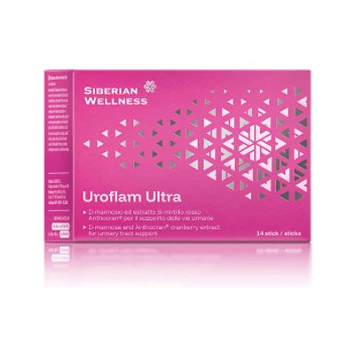 Siberian Health Uroflam Ultra, D-manóza. klikva Anthocran 14 sáčků – Hledejceny.cz