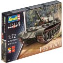 Revell Plastic modelky tank 03304 T 55A AM 1:72
