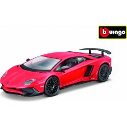 Bburago Lamborghini Aventador LP 750 4 SV červená 1:24