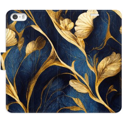 Pouzdro iSaprio - GoldBlue - iPhone 5/5S/SE – Zboží Mobilmania