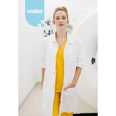 Velilla 539010 antibakteriální laboratorní plášť pánský dámský bílý – Zbozi.Blesk.cz