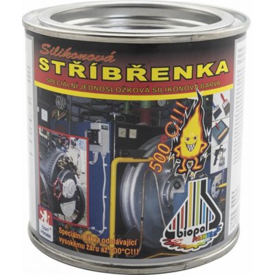 Biopol Paints Bisil Thermo stříbrná 0,35kg – Hledejceny.cz