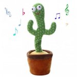 Malina Tančící mluvící a zpívající plyšový kaktus – Zboží Mobilmania