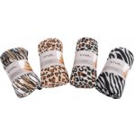 Vesna Deka fleece Pepitka zelená 130x170 – Sleviste.cz