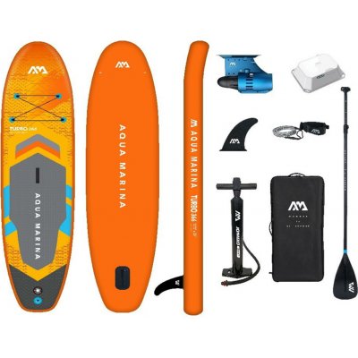 Paddleboard Aqua Marina GO TURBO 366 12'0 S Power fin – Hledejceny.cz
