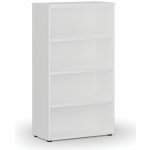 Primo Kancelářský regál WHITE, 1434 x 800 x 420 mm, bílá – Zboží Mobilmania