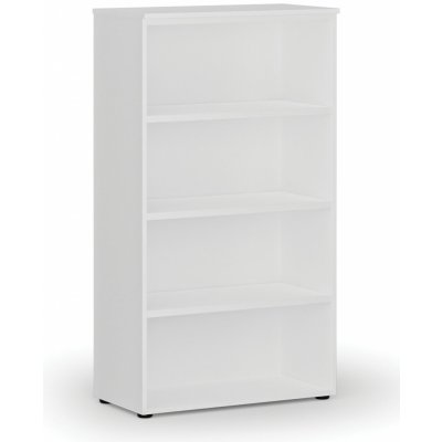 Primo Kancelářský regál WHITE, 1434 x 800 x 420 mm, bílá – Zboží Mobilmania
