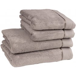 Tegatex Bavlněný ručník osuška z mikro bavlny světle šedá 70 x 140 cm
