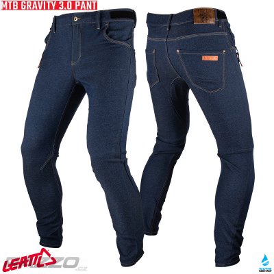 Leatt MTB Gravity 3.0 Pant Denim 2025 – Hledejceny.cz