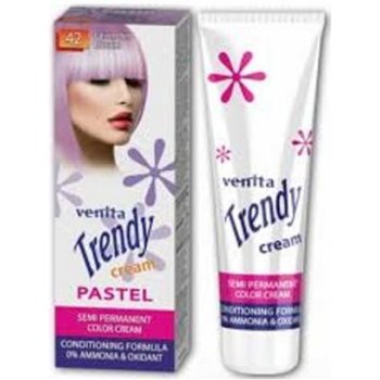 Venita Trendy Cream barva na vlasy 42 Lavender Rdeam 75 ml