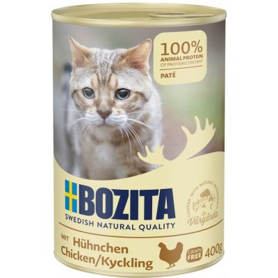 Bozita Cat paté s kuřecím masem 0,4 kg – Zboží Mobilmania