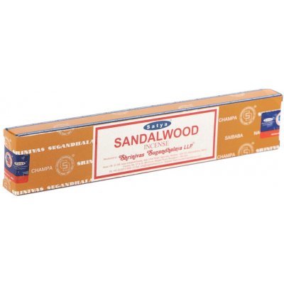 Sai Baba Nag Champa vonné tyčinky Sandalwood 15 g – Hledejceny.cz