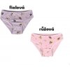 Dětské spodní prádlo Evona dívčí kalhotky K860 růžová