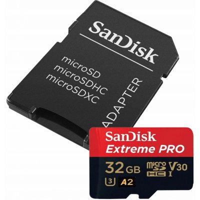 SanDisk microSDHC 32 GB UHS-I U3 SDSQXCG-032G-GN6MA – Zboží Živě