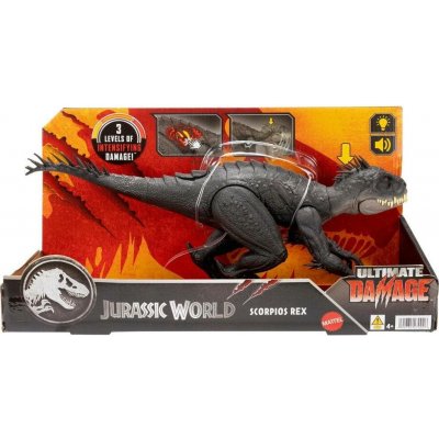 Mattel Jurský svět Scorpios Rex Ultimate Damage Scorpios Rex – Hledejceny.cz
