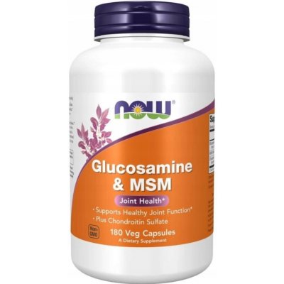 Now Foods Glukosamin & MSM glukosamin 180 ks – Hledejceny.cz