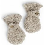 Merino rukavice pro děti bouclé Smallstuff nature melange – Zboží Dáma